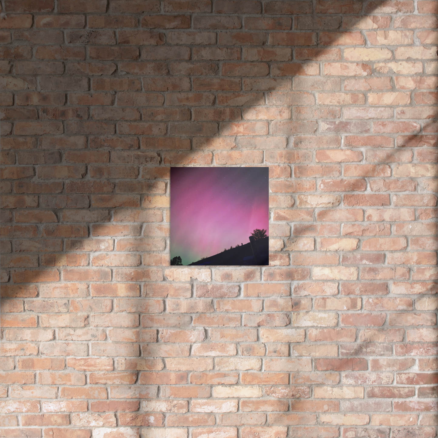 Northern Lights Metal Print - Aurora Borealis in Vivid Detail