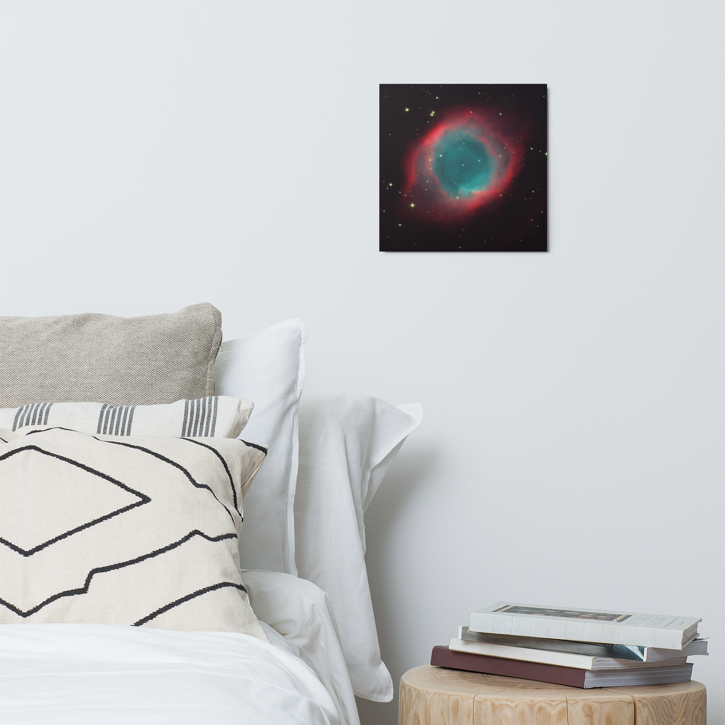 The Cosmic Eye, a Metal Print of the Deep Space Helix Nebula