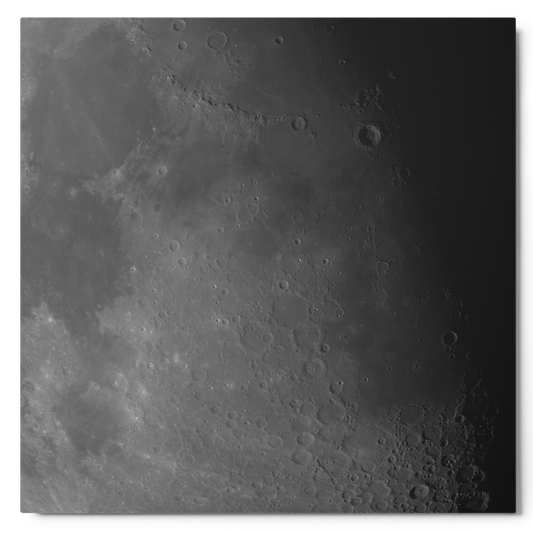 Stinky Sulphur Smelling Moon Cheese - Lunar Metal Print