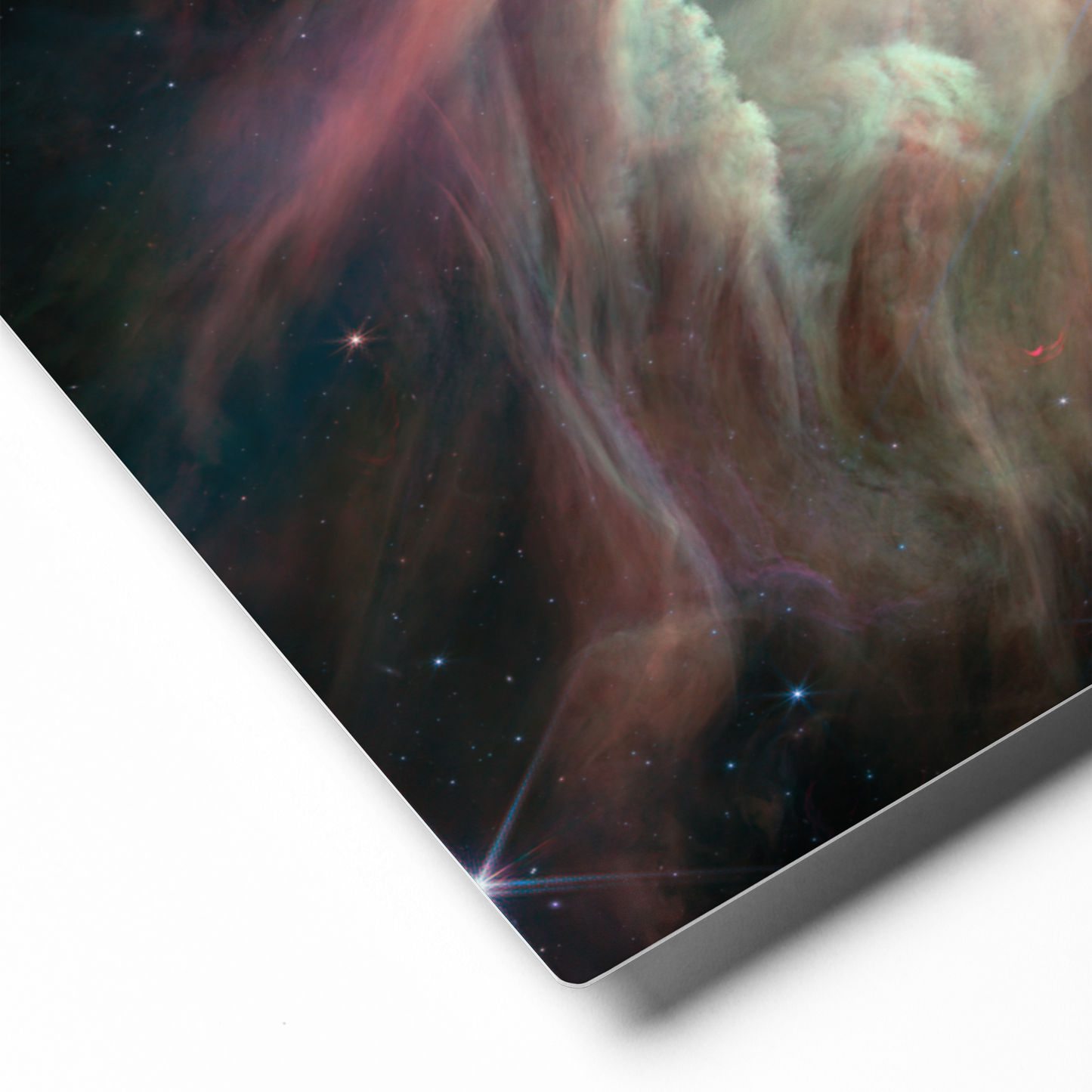 Rho Ophiuchi Nebula Metal Print: Webb Telescope Wonder