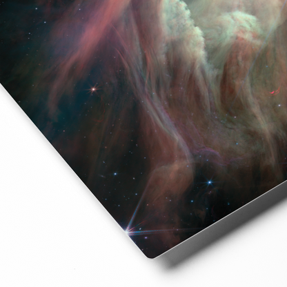 Rho Ophiuchi Nebula Metal Print: Webb Telescope Wonder