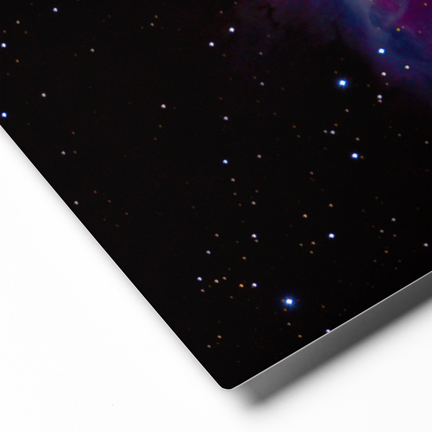 Orion Nebula, Messier 42, Astrophotography, Glossy Metal 12"x12" Print