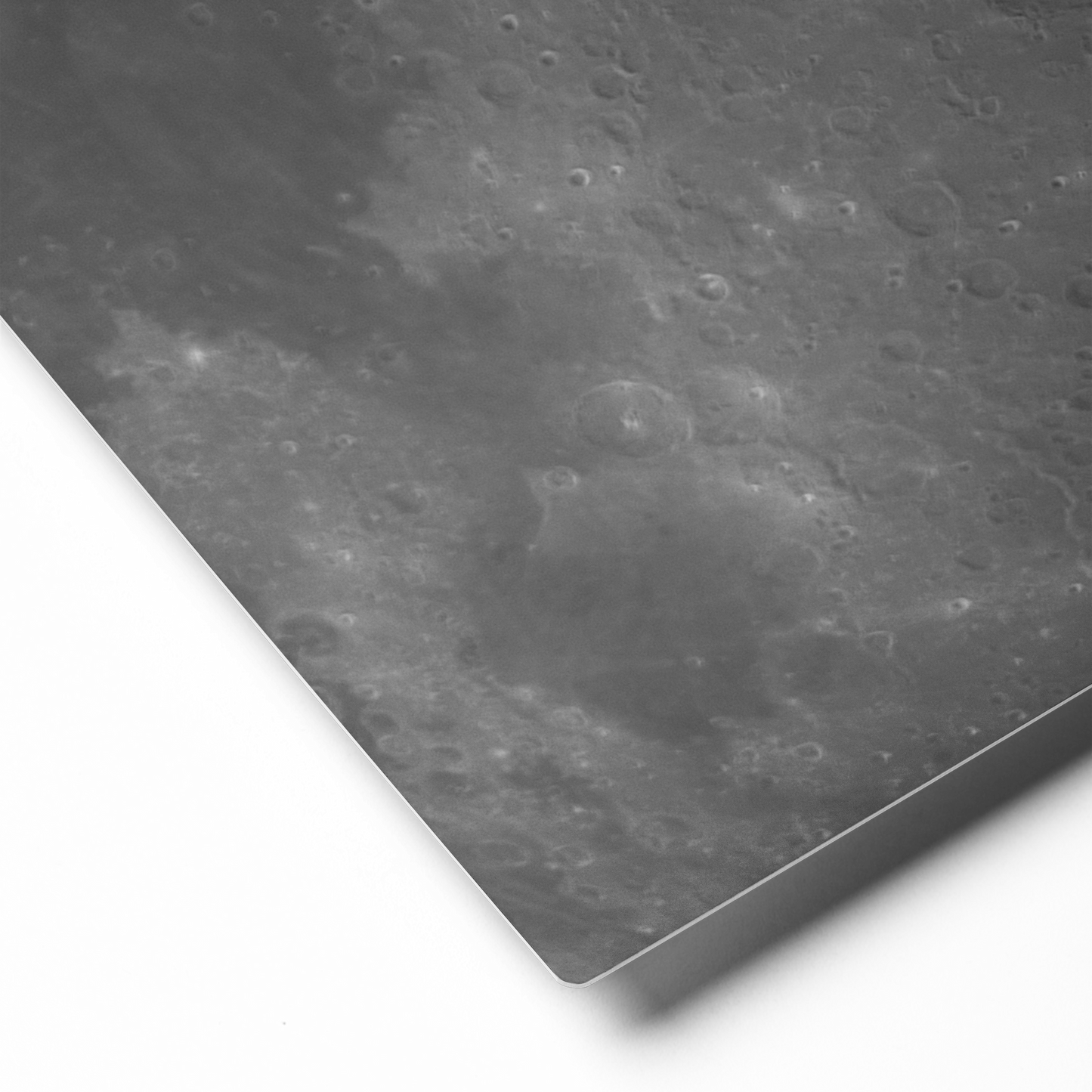 Stinky Sulphur Smelling Moon Cheese - Lunar Metal Print