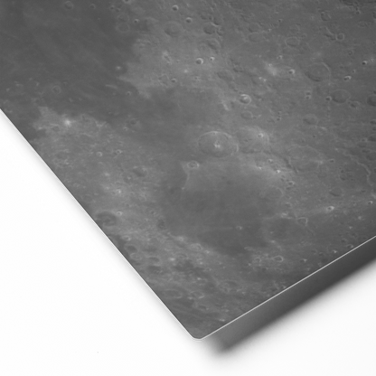 Stinky Sulphur Smelling Moon Cheese - Lunar Metal Print