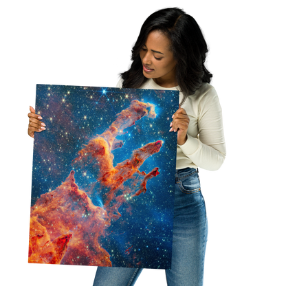 Metal Print of the Pillars of Creation: A Universe for Your Walls