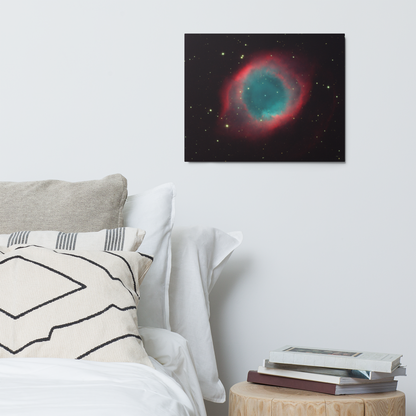 The Cosmic Eye, a Metal Print of the Deep Space Helix Nebula