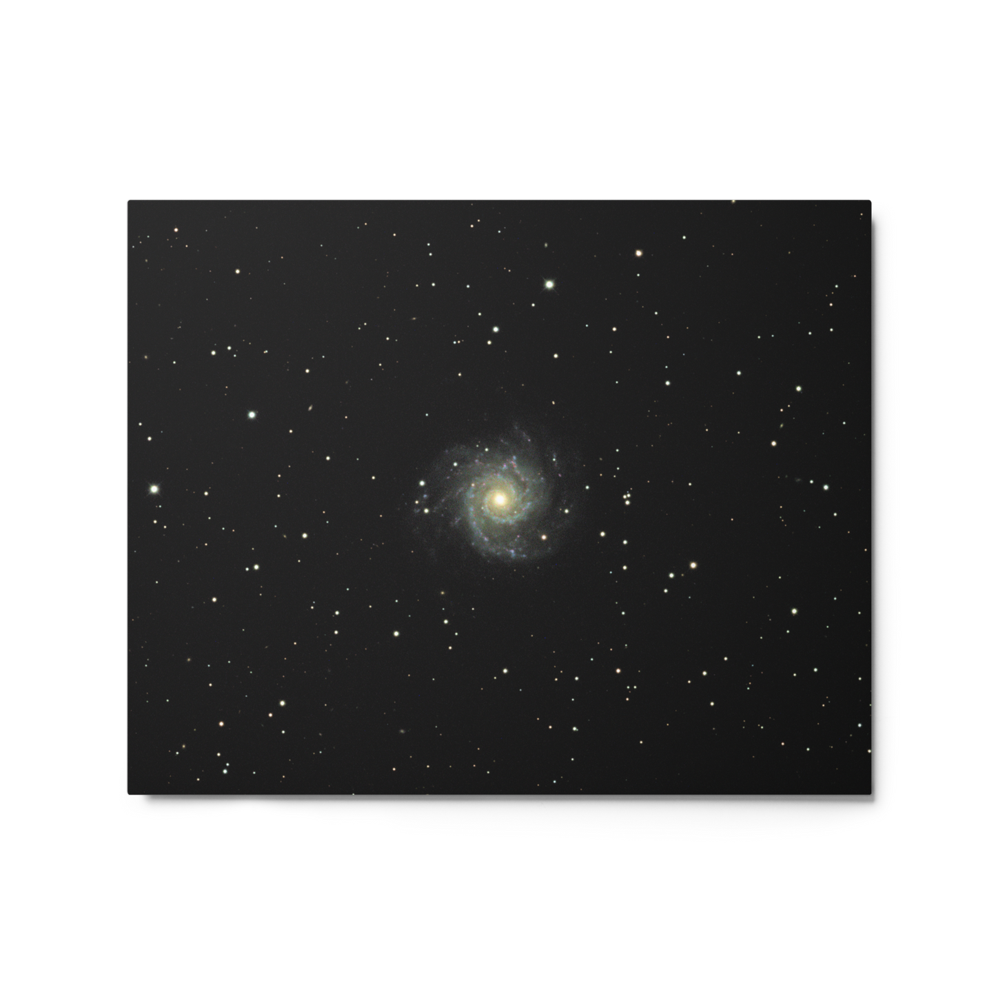 Phantom Galaxy: Casper’s Friendly Spiral - Metal Space Art