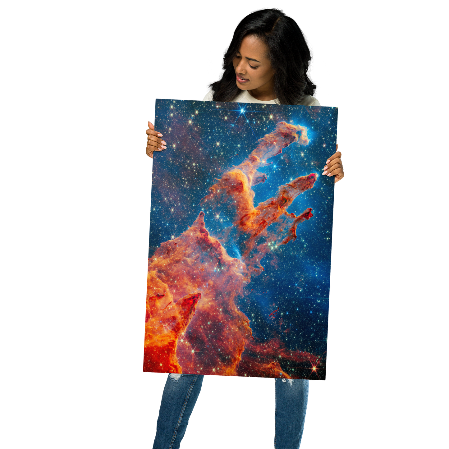 Metal Print of the Pillars of Creation: A Universe for Your Walls