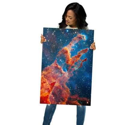 Metal Print of the Pillars of Creation: A Universe for Your Walls