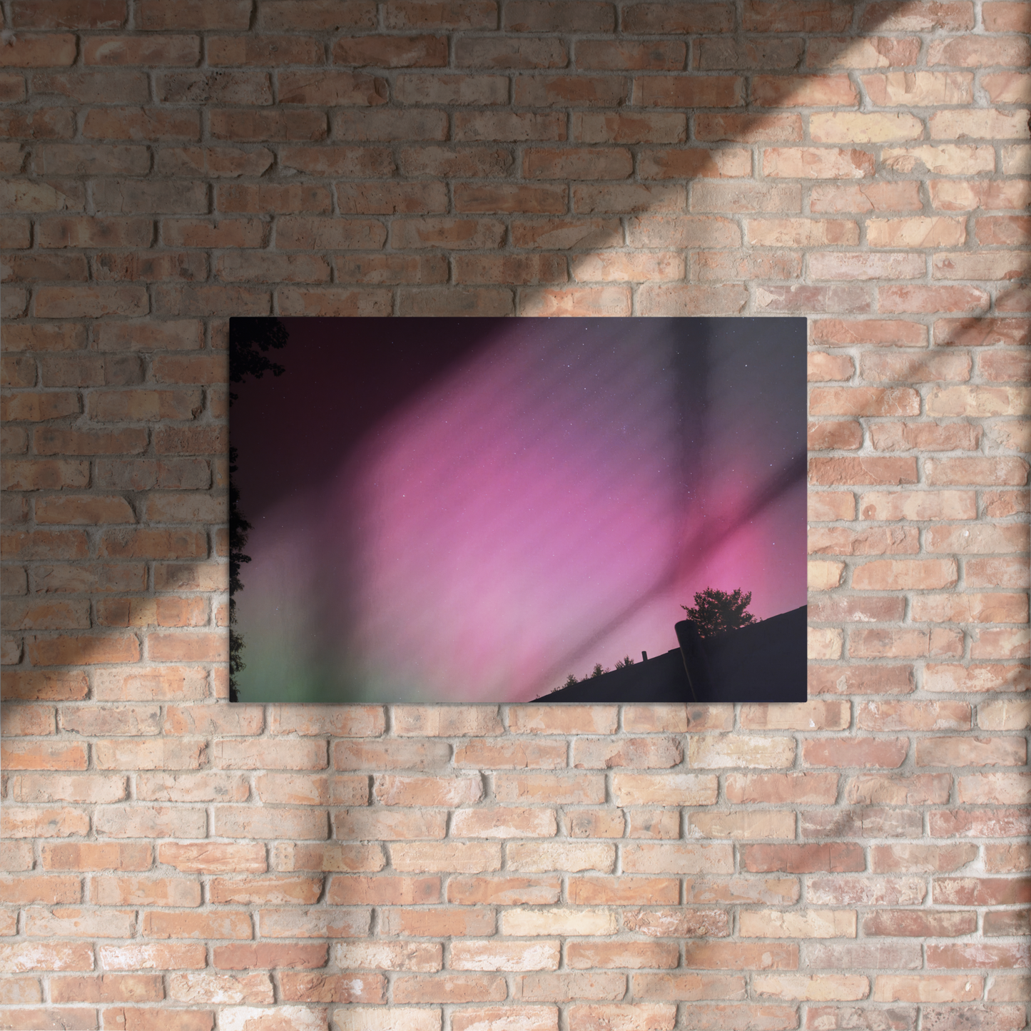 Northern Lights Metal Print - Aurora Borealis in Vivid Detail