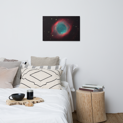 The Cosmic Eye, a Metal Print of the Deep Space Helix Nebula