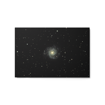 Phantom Galaxy: Casper’s Friendly Spiral - Metal Space Art