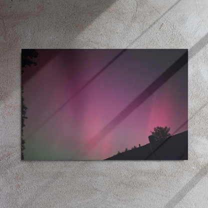 Northern Lights Metal Print - Aurora Borealis in Vivid Detail