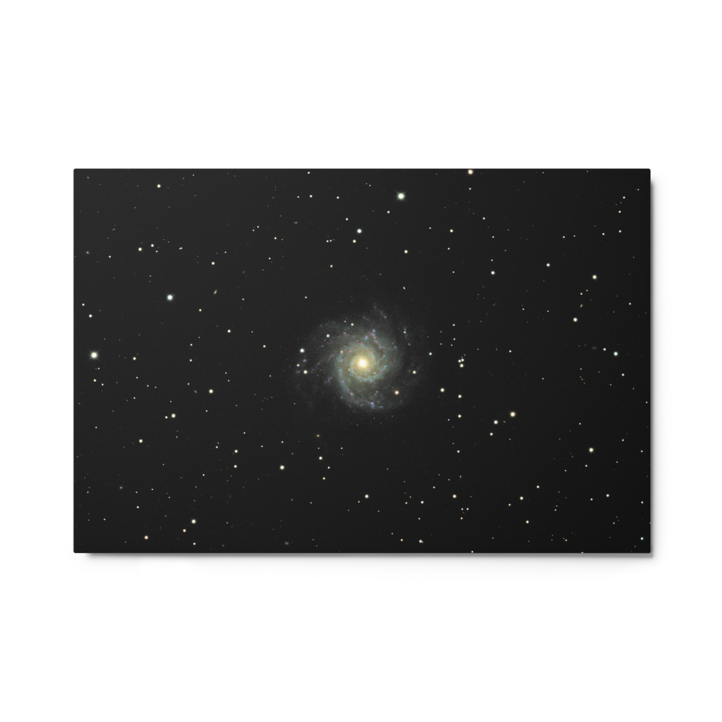 Phantom Galaxy: Casper’s Friendly Spiral - Metal Space Art