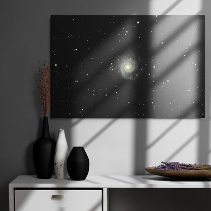 Phantom Galaxy: Casper’s Friendly Spiral - Metal Space Art