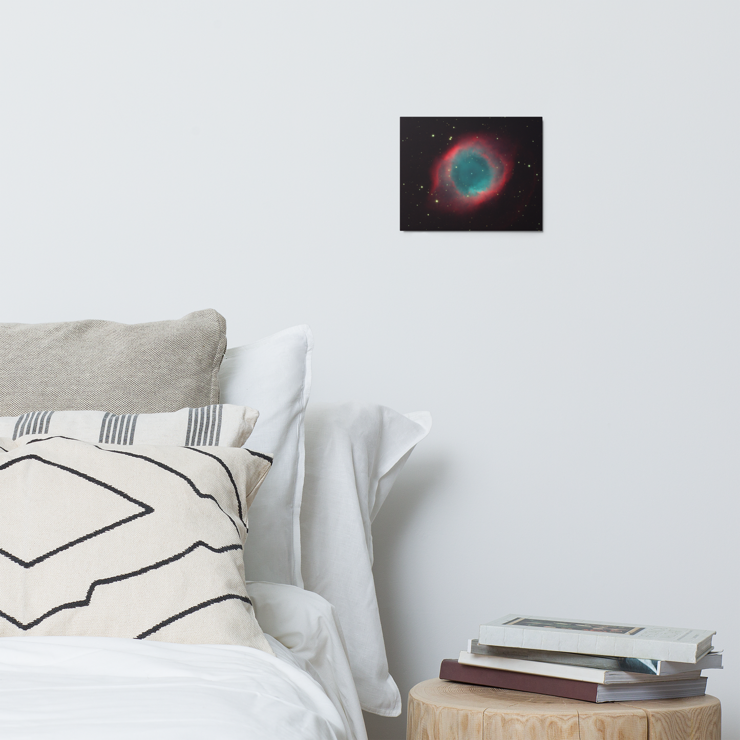 The Cosmic Eye, a Metal Print of the Deep Space Helix Nebula