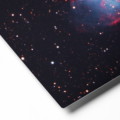 Dumbbell Nebula Metal Print: Lift Your Space with Cosmic Beauty