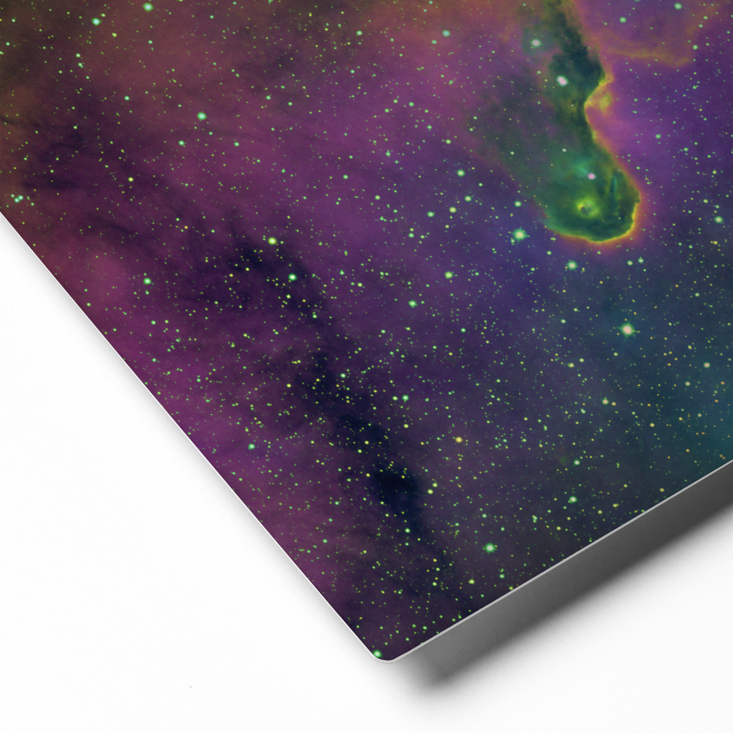 Interstellar Raindrop in Space Soup - Elephant Trunk Nebula Metal Print