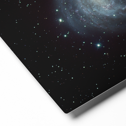 Southern Pinwheel Galaxy Metal Print: A Barred Spiral Like the Milky Way