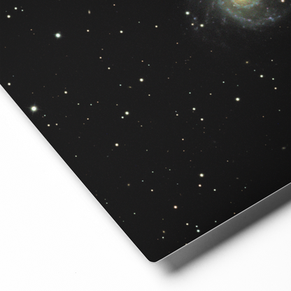 Phantom Galaxy: Casper’s Friendly Spiral - Metal Space Art