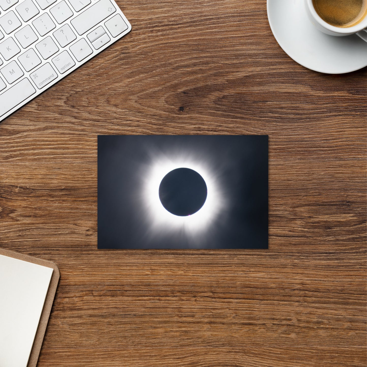 2024 Solar Eclipse Totality Greeting Card - Celestial Wonders in Every Fold 🌞🌑