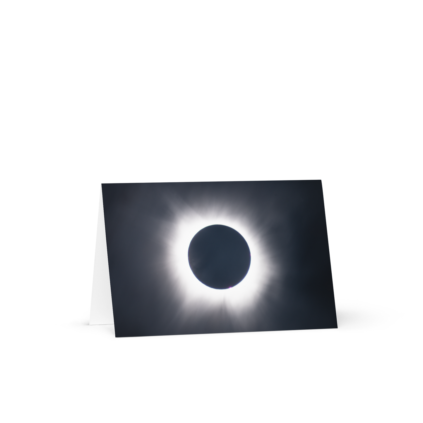 2024 Solar Eclipse Totality Greeting Card - Celestial Wonders in Every Fold 🌞🌑