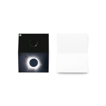 2024 Solar Eclipse Totality Greeting Card - Celestial Wonders in Every Fold 🌞🌑