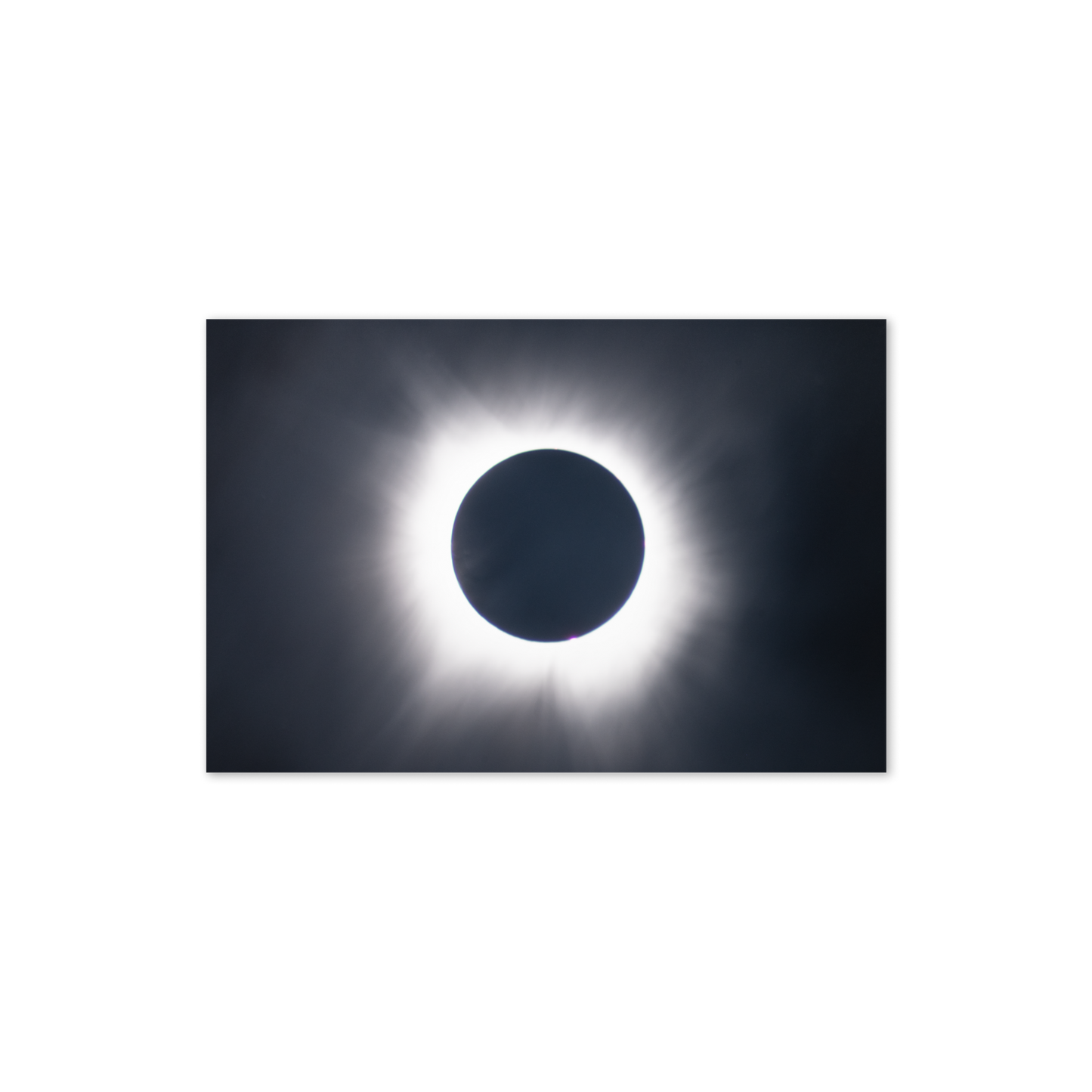 2024 Solar Eclipse Totality Greeting Card - Celestial Wonders in Every Fold 🌞🌑