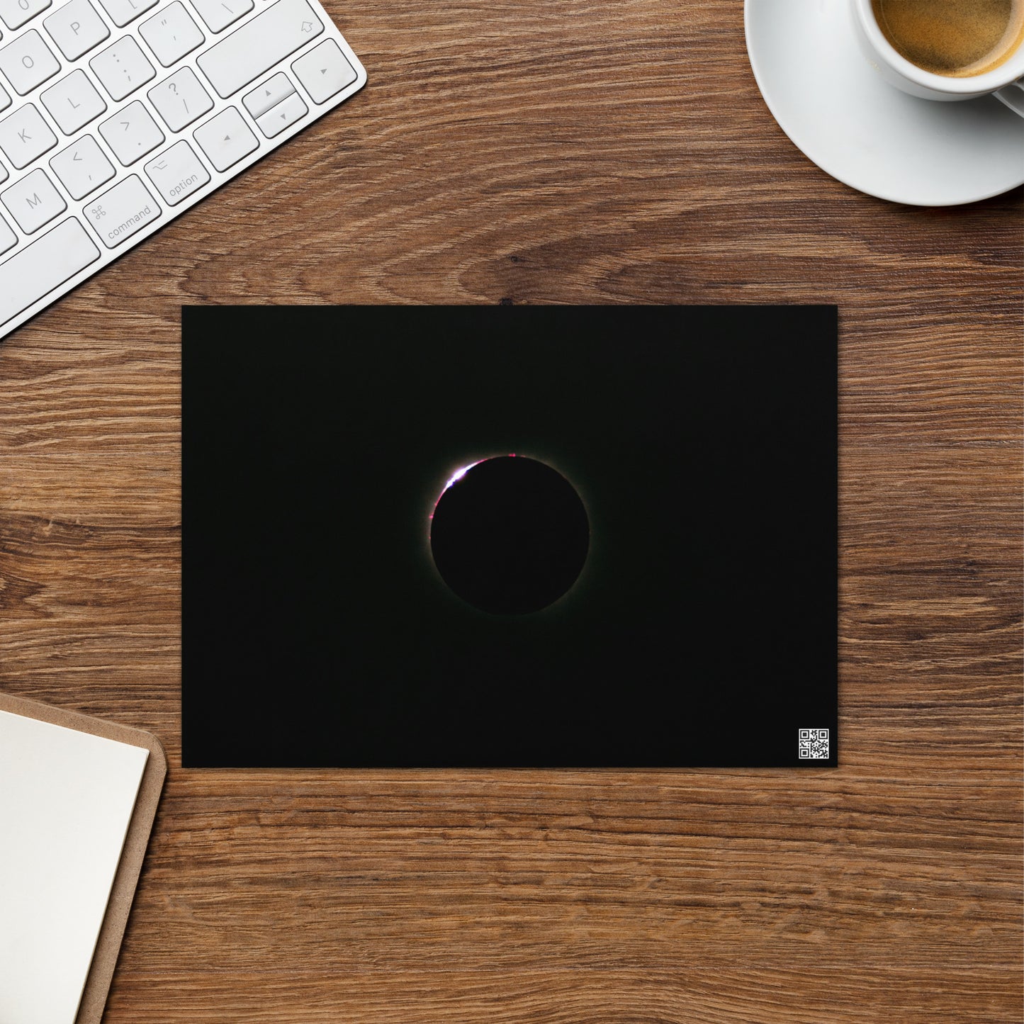 2024 Solar Eclipse Totality Greeting Card - Celestial Wonders in Every Fold 🌞🌑