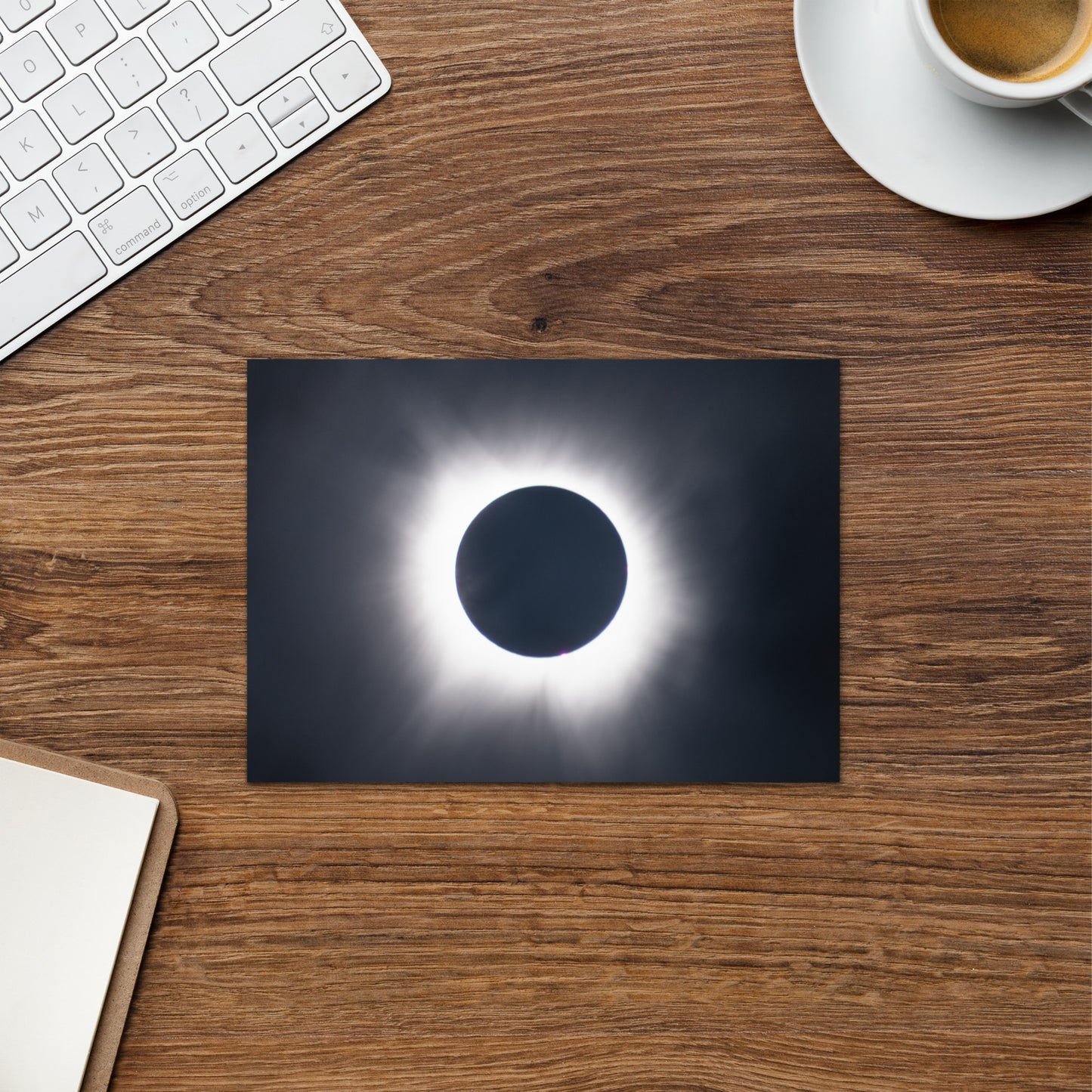 2024 Solar Eclipse Totality Greeting Card - Celestial Wonders in Every Fold 🌞🌑