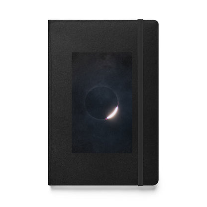 2024 Solar Eclipse Diamond Ring Hardcover Bound Notebook Journal