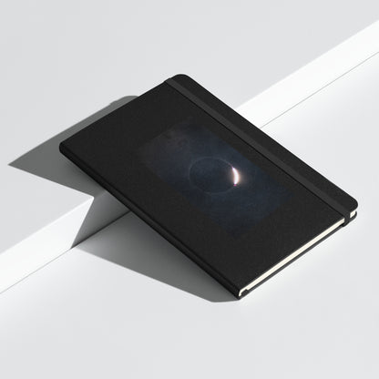 2024 Solar Eclipse Diamond Ring Hardcover Bound Notebook Journal