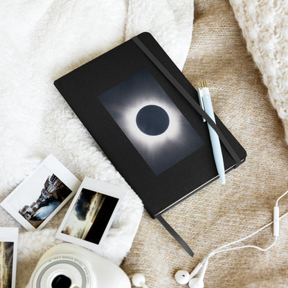 2024 Solar Eclipse Totality Hardcover Notebook - Capture Cosmic Inspiration 🌞🌑