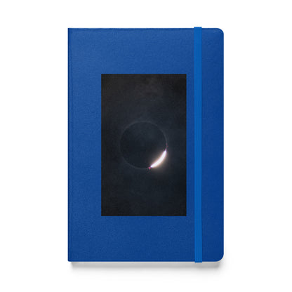 2024 Solar Eclipse Diamond Ring Hardcover Bound Notebook Journal