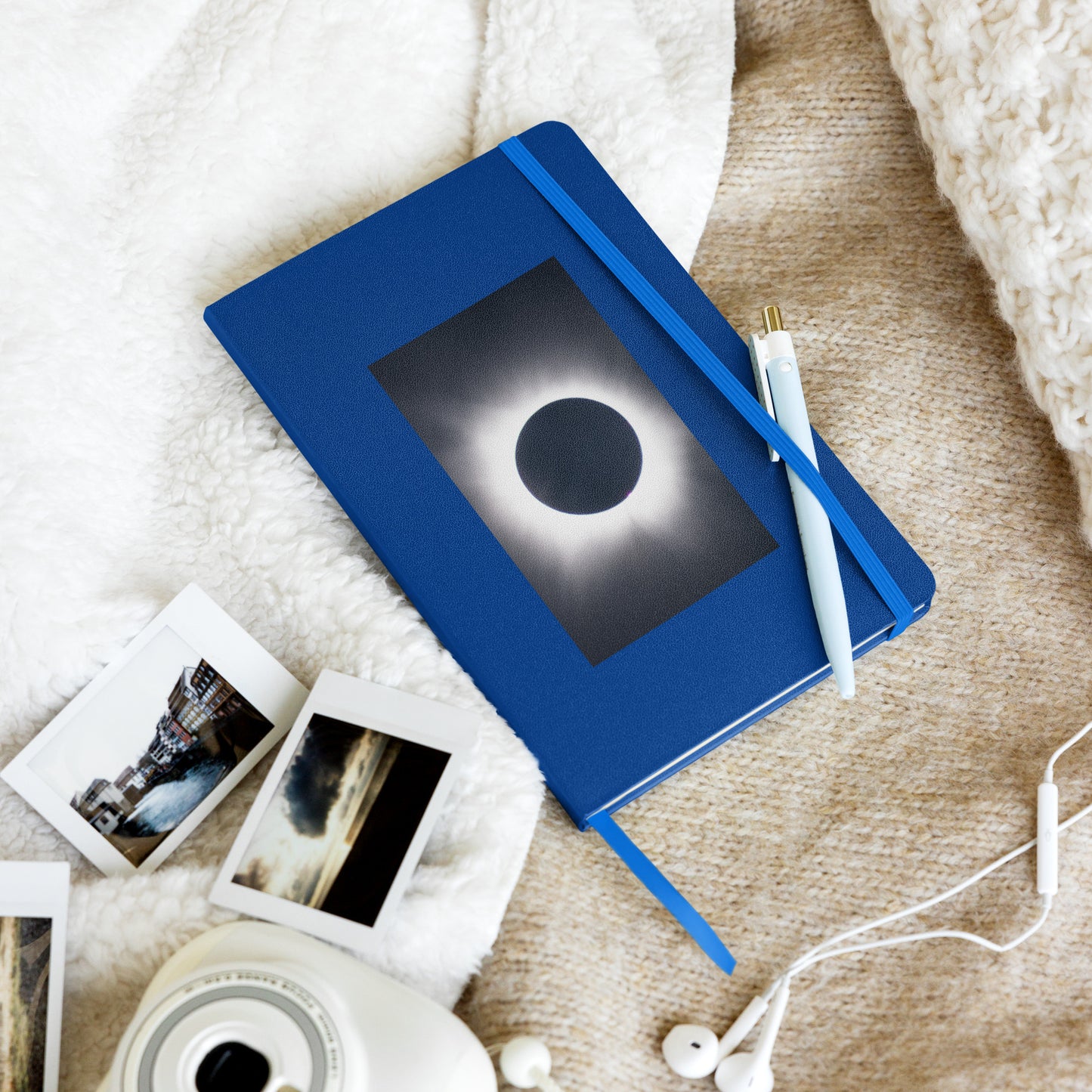 2024 Solar Eclipse Totality Hardcover Notebook - Capture Cosmic Inspiration 🌞🌑