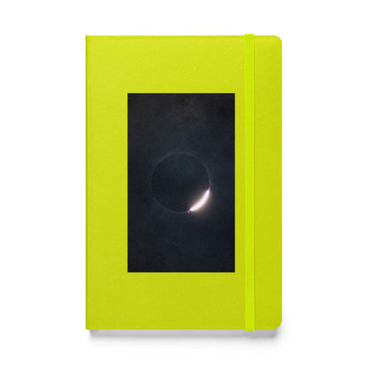 2024 Solar Eclipse Diamond Ring Hardcover Bound Notebook Journal