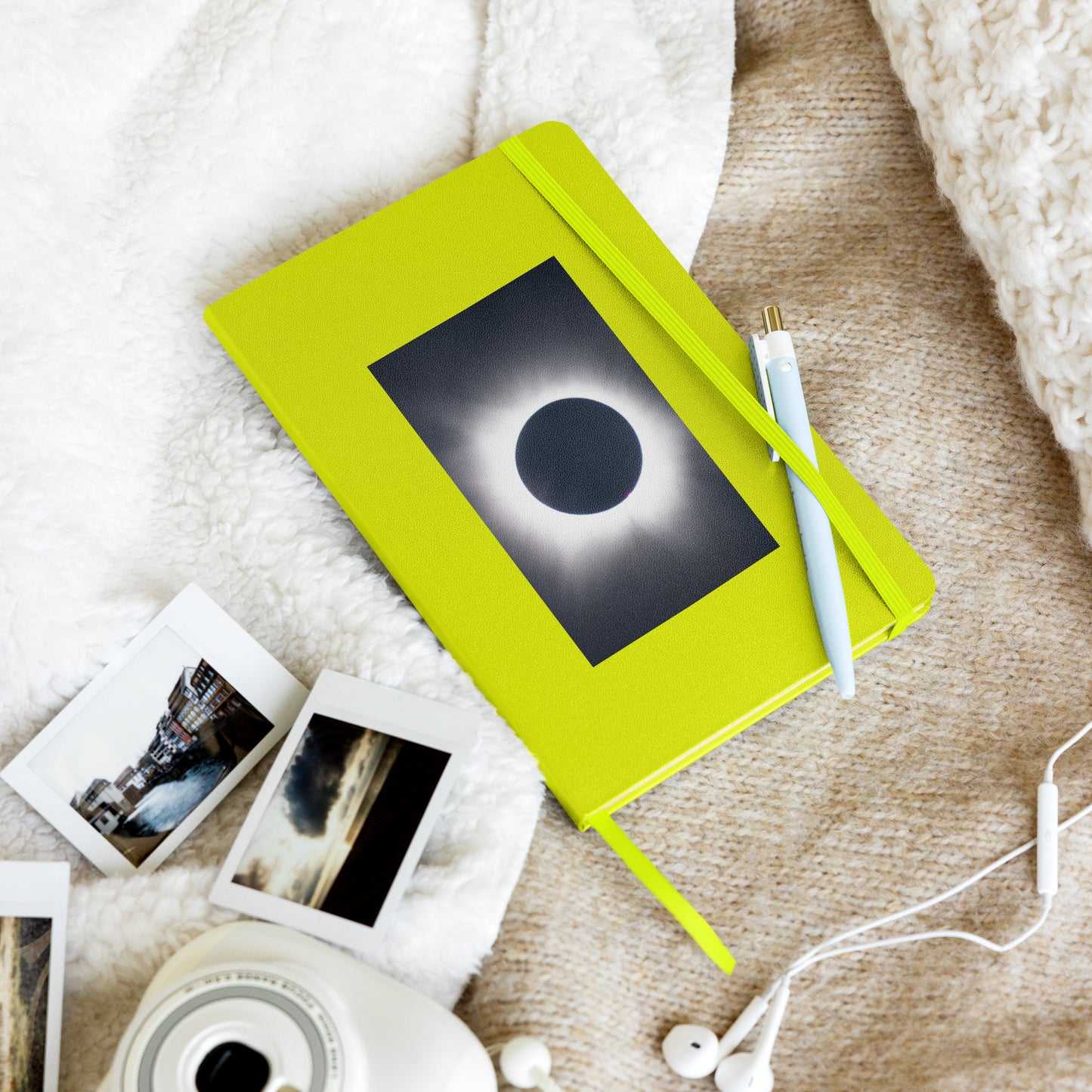 2024 Solar Eclipse Totality Hardcover Notebook - Capture Cosmic Inspiration 🌞🌑