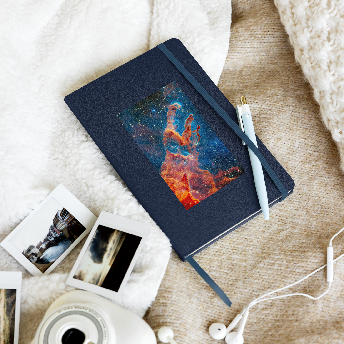 Celestial Chronicles: Pillars of Creation Hardcover Notebook
