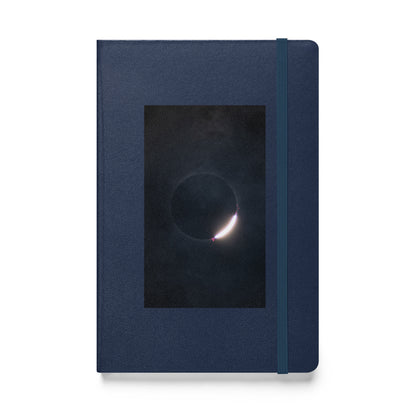 2024 Solar Eclipse Diamond Ring Hardcover Bound Notebook Journal