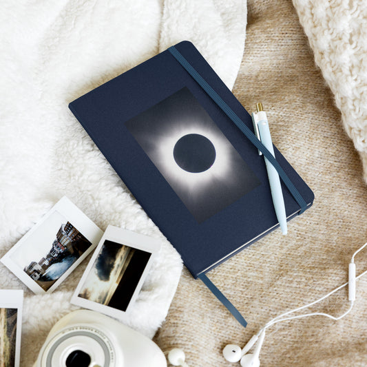 2024 Solar Eclipse Totality Hardcover Notebook - Capture Cosmic Inspiration 🌞🌑