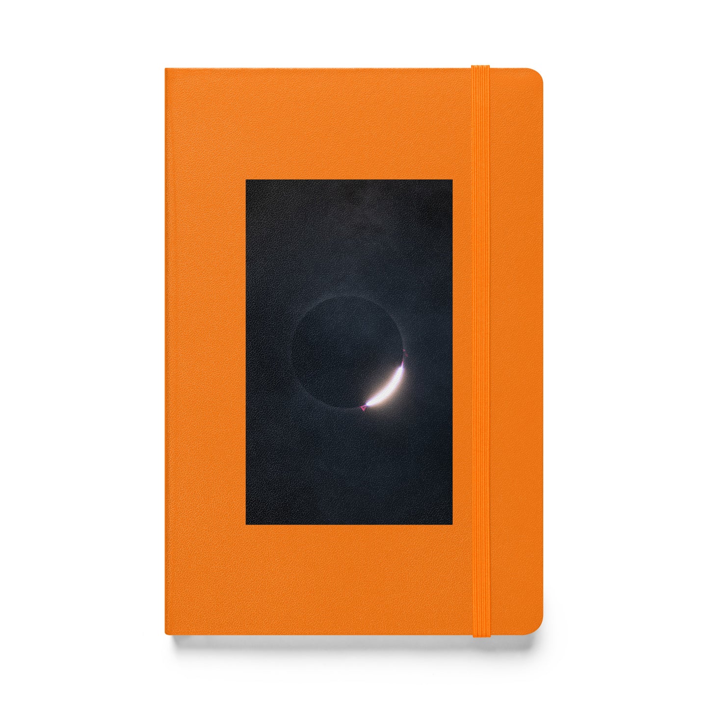 2024 Solar Eclipse Diamond Ring Hardcover Bound Notebook Journal