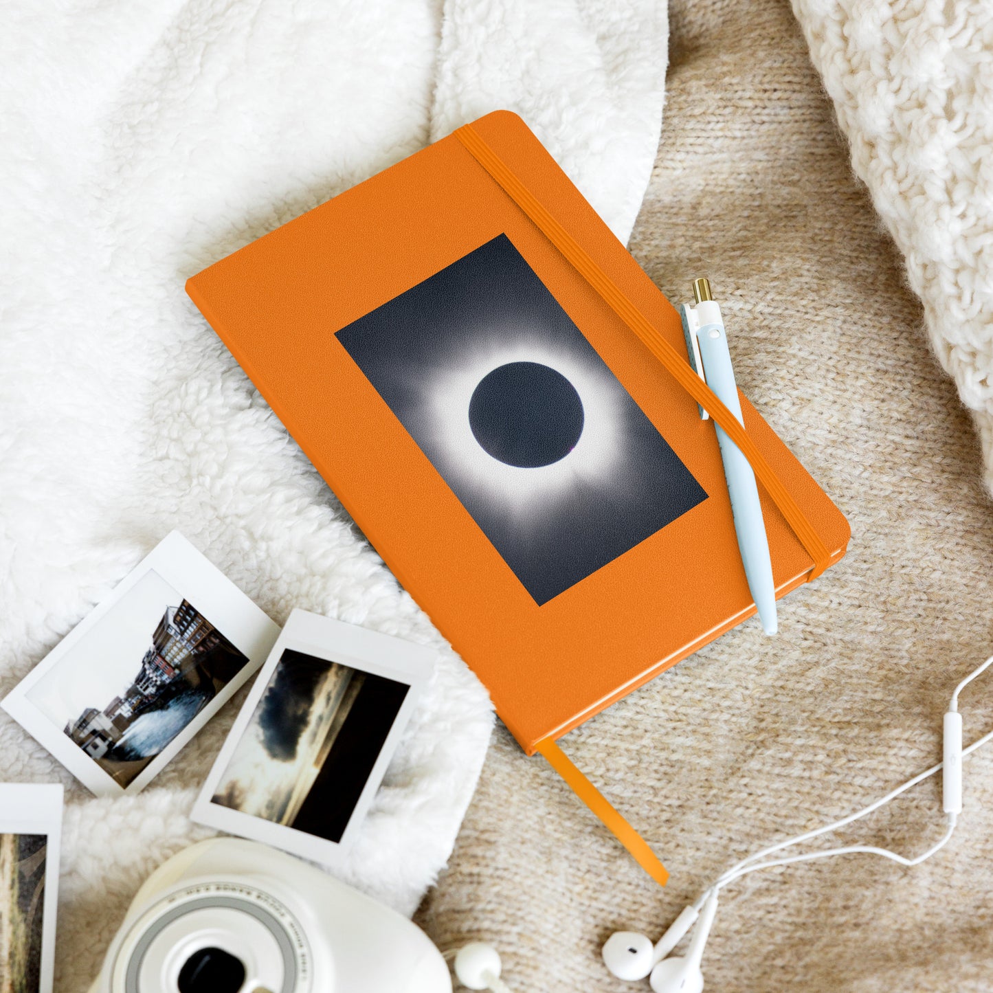 2024 Solar Eclipse Totality Hardcover Notebook - Capture Cosmic Inspiration 🌞🌑