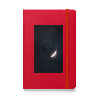 2024 Solar Eclipse Diamond Ring Hardcover Bound Notebook Journal
