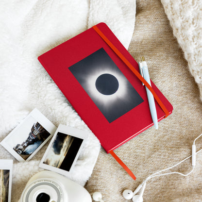 2024 Solar Eclipse Totality Hardcover Notebook - Capture Cosmic Inspiration 🌞🌑
