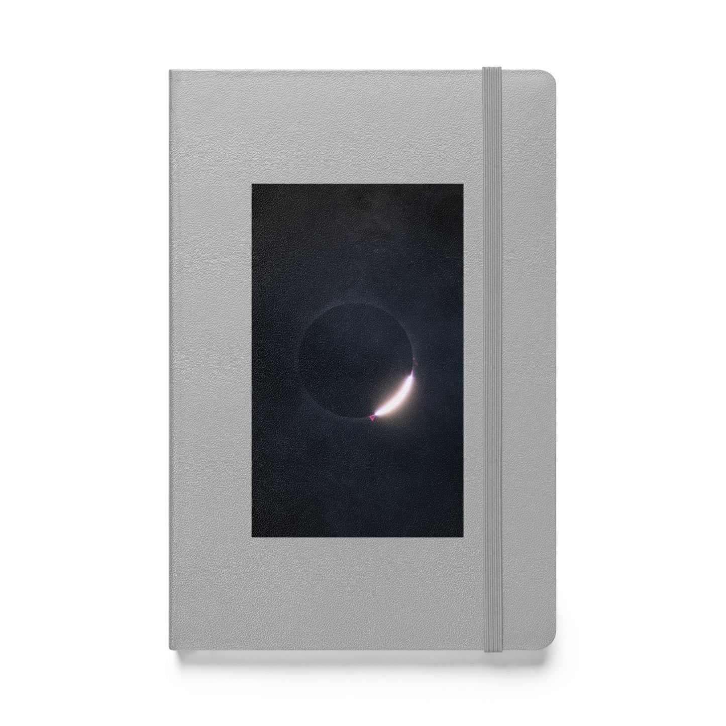 2024 Solar Eclipse Diamond Ring Hardcover Bound Notebook Journal