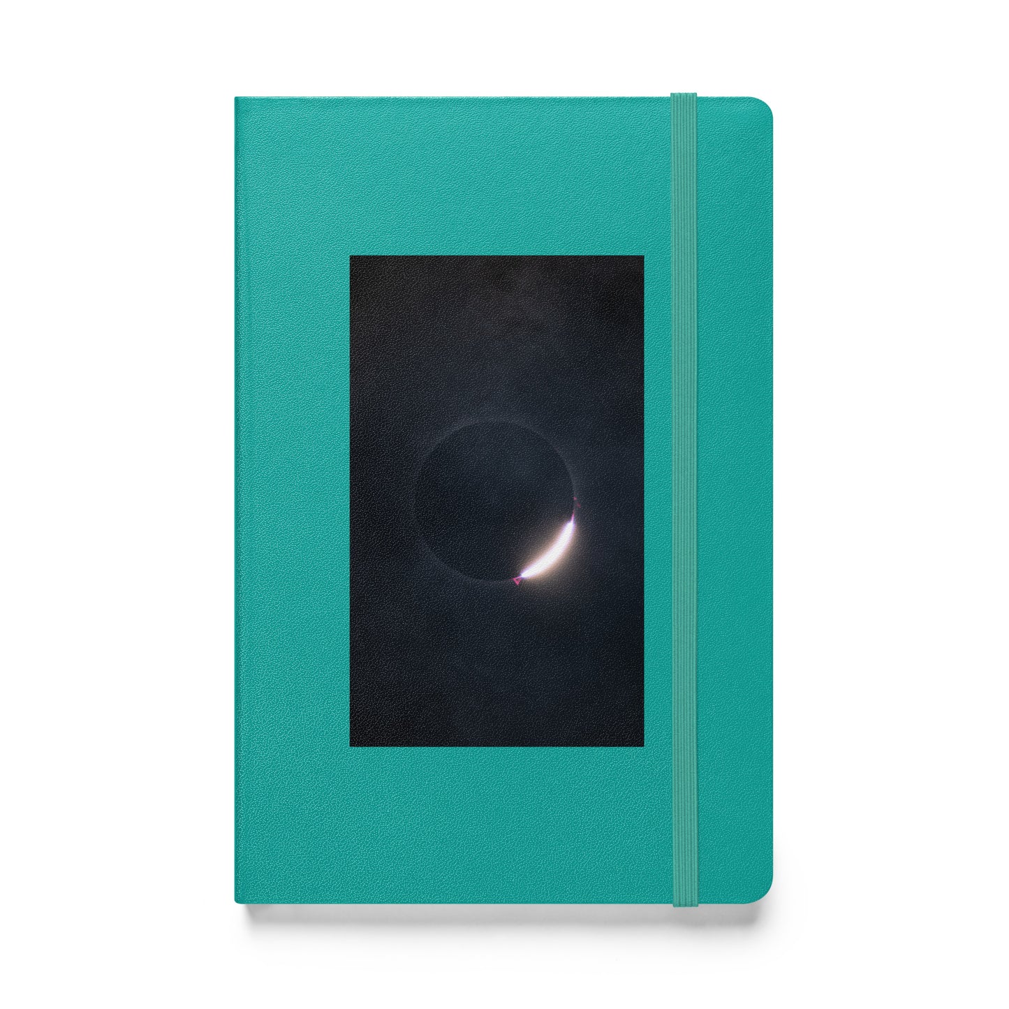 2024 Solar Eclipse Diamond Ring Hardcover Bound Notebook Journal