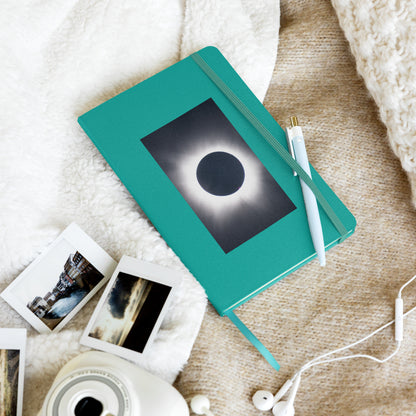 2024 Solar Eclipse Totality Hardcover Notebook - Capture Cosmic Inspiration 🌞🌑