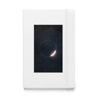 2024 Solar Eclipse Diamond Ring Hardcover Bound Notebook Journal