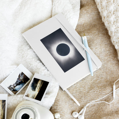 2024 Solar Eclipse Totality Hardcover Notebook - Capture Cosmic Inspiration 🌞🌑
