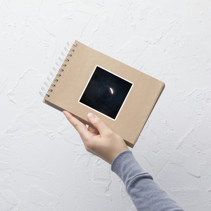 2024 Solar Eclipse Diamond Ring Sticker - Adorn Your Space with Celestial Beauty 🌞